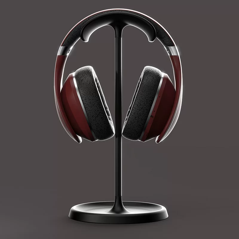Headphones, bracket, laptop, storage system