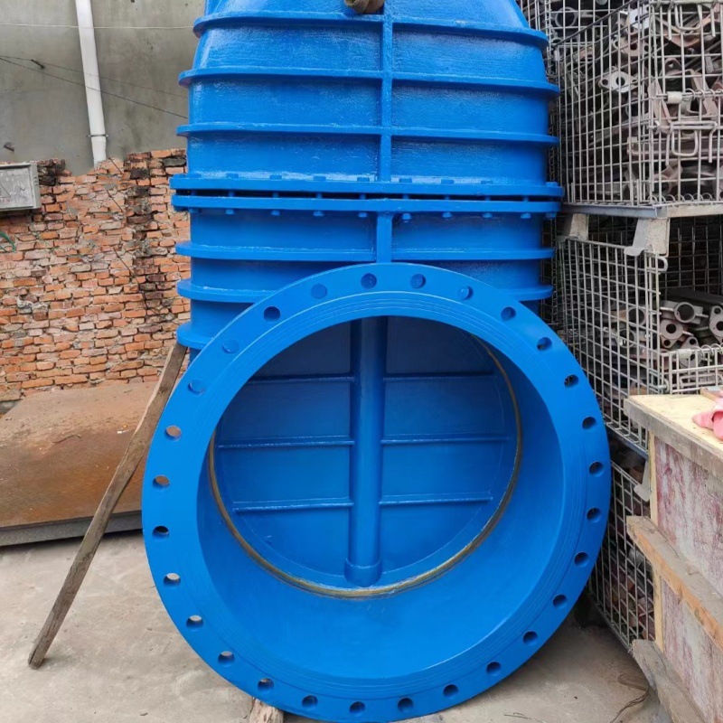 厂家供应Z45T大口径闸阀Z45T-10Q法兰闸阀手动污水排污阀门DN1200