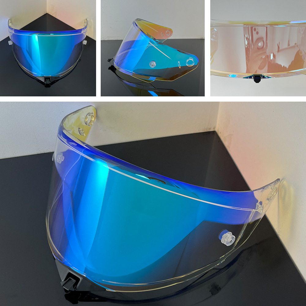 Tt-Revo Helmet Lens Full-Face Helmet Sun Protection Mirror-Coated Day and Night Universal Ttr Mirror Motorcycle Helmet Accessories