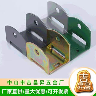 厂家批发树木支撑金属固定器园林绿化套杯铁配件固定器金属绑带扣