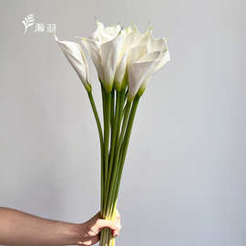 EVA马蹄莲 手感仿真花家居装扮拍照道具婚庆餐桌花束假花场景布置