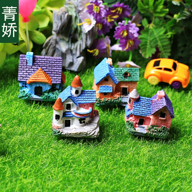 Пастораль Новая Вилла из мха мясистый микропейзаж DIY материал горшок Садоводство зеленое растение цветок декоративные украшения