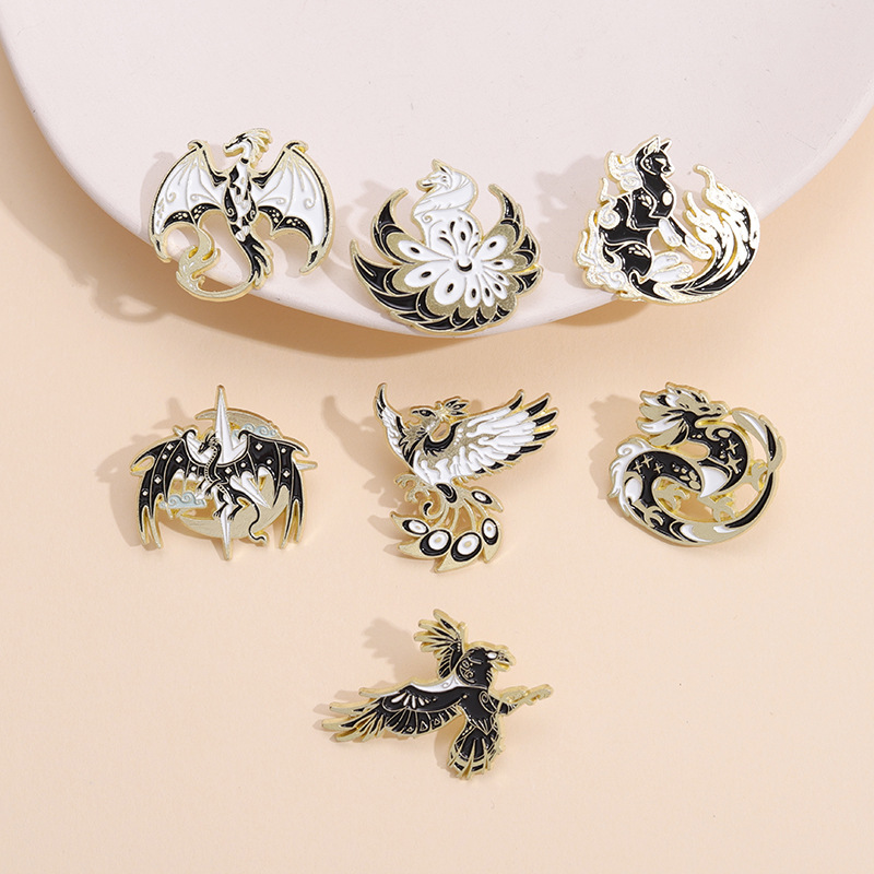 Animal Pattern Unisex Gender Retro Pin Animal Alloy Plating Unisex Brooches