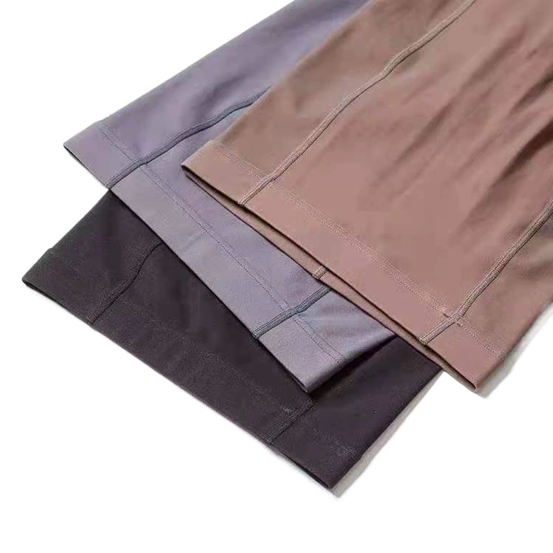 Штаны Stewardess gray, проникающие в кожу, искусственное мясо, утолщенные колготки для увеличения жира, чулки, женские осенне-зимние леггинсы на флисовой подкладке