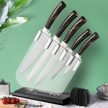 厂家现货批发 新款厨房礼品 不锈钢刀具套装7件套厨师刀 礼品套刀