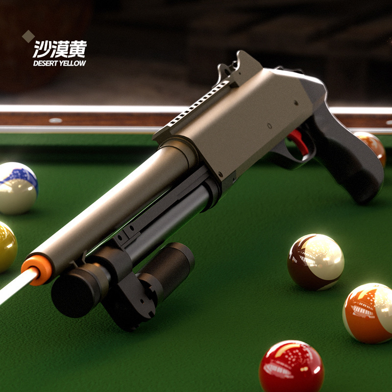 Pistola de billar infantil 98K pistola de billar automática pistola de billar para niños al aire libre pistola de eyección S686 boquilla palos de billar manuales