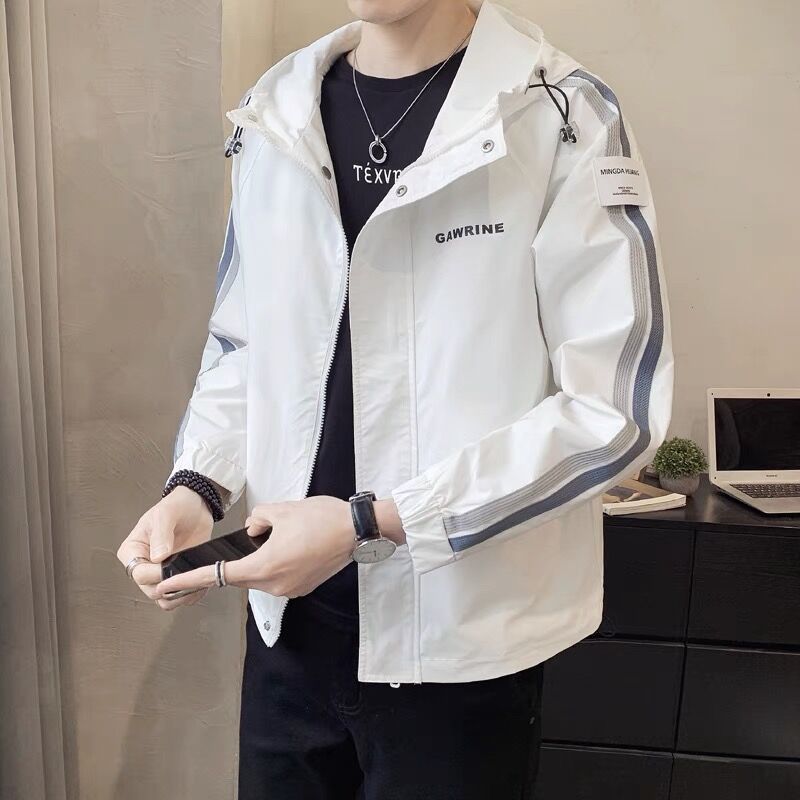 898 후드 재킷 화이트