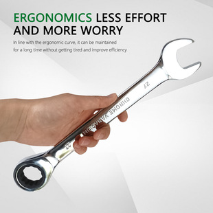 22pcs mirror dual-purpose ratchet wrench professional auto repair ratchet wrench convenient to use and easy to carry