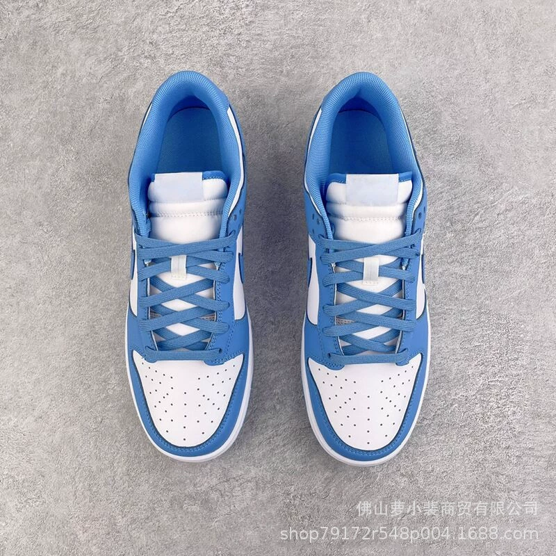 Обувь для спорта мужская Putian Chunyuan High Version Air Force No. 1 AJ1 Low Lightning Dun Dunk Black and White Panda