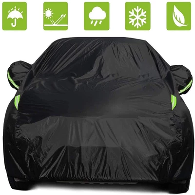 Car clothing Fabric Black Car Cover Rainproof