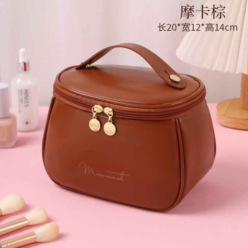 小巧简约便携网红包亚马逊化妆包PU大容量化妆品包收纳包工厂批|undefined