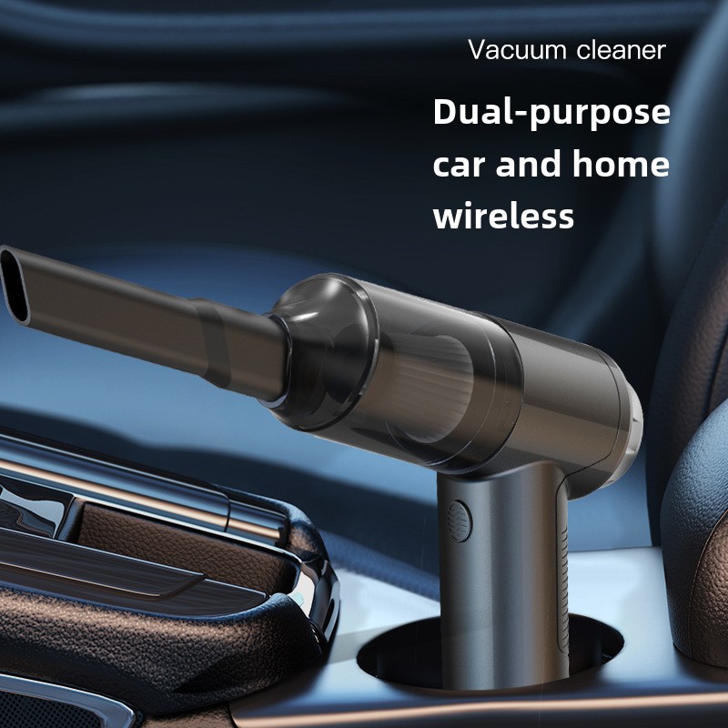 Car vacuum cleaner car wireless charging car large suction power dust blower household mini powerful portable_voghion.com
