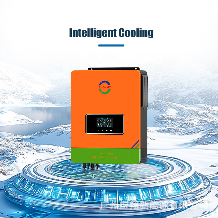Inverter de almacenamiento de energía fotovoltaica de onda sinusoidal pura de alta eficiencia de 10KW para uso doméstico fuera de la red conectado a la red