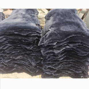 Real Wool, Pure Goatskin, Whole Sheep Shearling, Custom-Made Clothing Collar/Hat Fur Material, Factory Direct Delivery