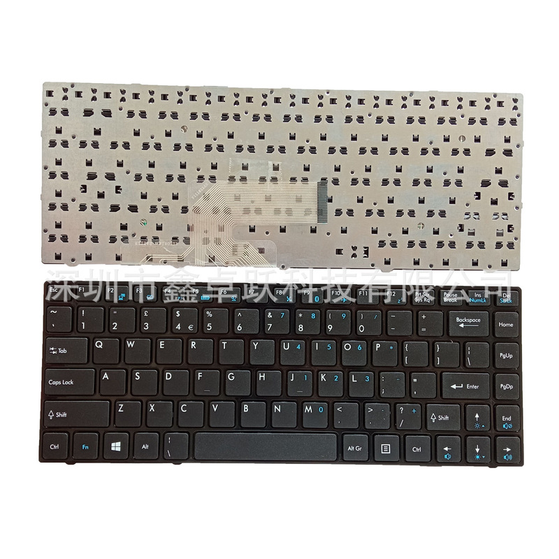 Us Suitable for Msi Cr420 Cr400 X350 Ex465 Cx420 Cr430 X370 Cr460 Keyboard