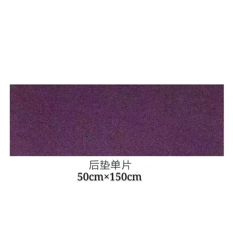 Universal Foot Pad – Universal Loop Floor Mat - black-purple-rear-row-long-strip-50150