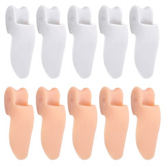 Best-selling big toe hallux valgus silicone corrector toe separator anti-wear and pain protection can be shipped as one 