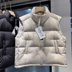 2025冬季新款洋气立领羽绒马甲女款时尚宽松加厚保暖坎肩背心外穿