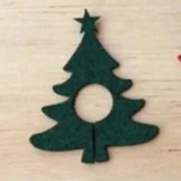 フェルト グラス アクセサリー クリスマス ワイン グラス ペンダント ホリデー パーティー イベント用の季節のパーティー用品|undefined