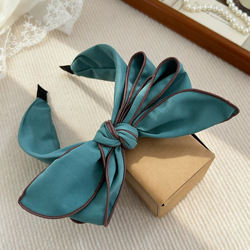 #304dark green big bow