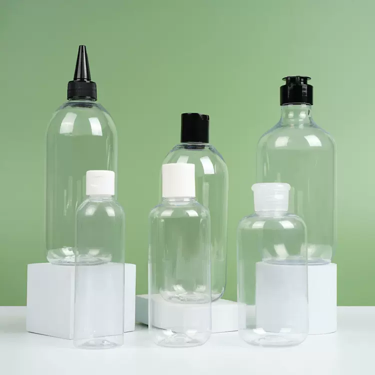 现货500ml洗手液瓶 塑料PET沐浴露化妆品分装瓶 洗护按压洗发水瓶