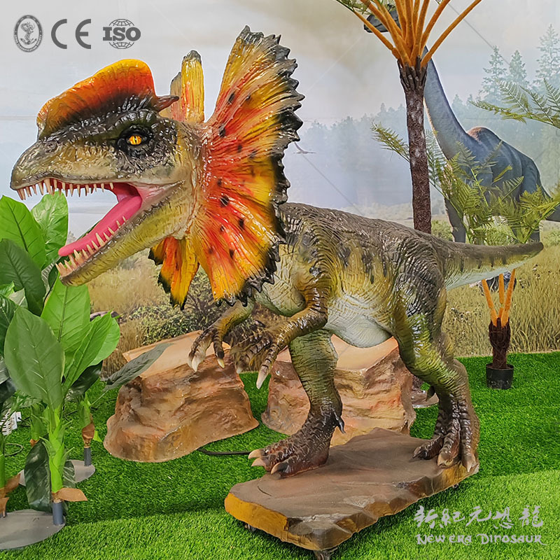 Modelo de dinosaurio simulado T. rex Modelo de dinosaurio al aire libre Paisaje Modelo de animales Museo Artesanía Personalizada