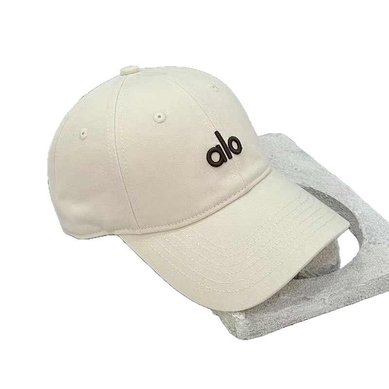 Gorra Casual de Visera de Algodón Bordado