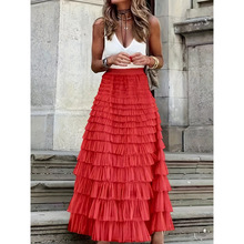 X 35976 Tulle cake party skirt ��ɴ�������ȹ����ͨ�羳