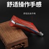 Metal wooden street slingshot from natural wood, entertainment hair rope with flat rubber bands for adults, wholesale