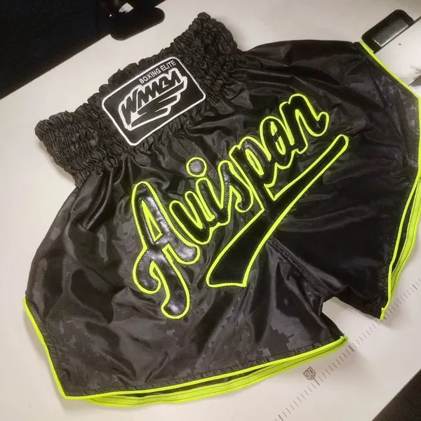 Cross-Border Boxing Shorts, Muay Thai Competition Training Sanda Clothing Wholesale Shorts, European Sizes, Multiple Styles