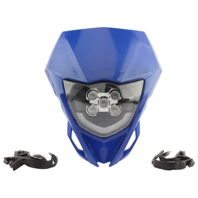 Headlight modified LED light source driving light WR YZ 250 450 off-road motorcycle headlight light (Motorcycle headlights, headlights) - hl133-1-blue