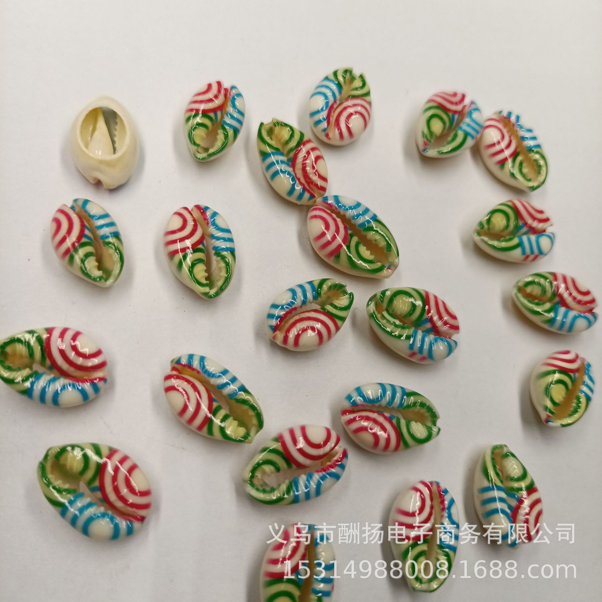 New multi-colored circle design, 1 piece