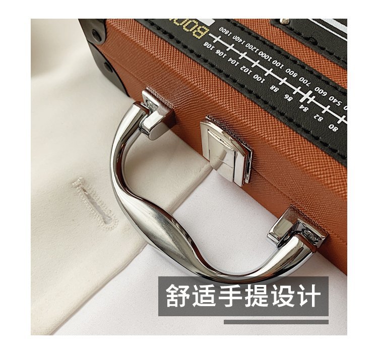 262g Weight Pu Leather Lining Material Zipper Closure Type Single Shoulder Strap Strap Type Crossbody Bag Bags Type Casual Occasion Polyester Material Camera Pattern All Seasons Season Women's Gender Streetwear Style Square Shape Light Brown, Red, Black Color Small Size Small Streetwear Zipper Crossbody Bag Creative Personality And Funny Handbag 3