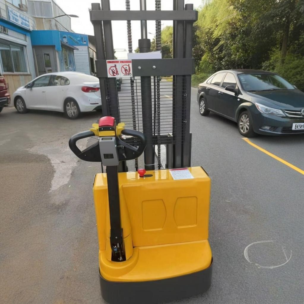 Nuevo tipo de estación de conducción pequeña elevadora eléctrica de doble elevación elevadora elevadora hidráulica elevación camión de carga y descarga de transporte elevadora