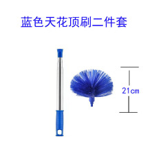 家庭用の大掃除ガラスの天井の蜘蛛の巣を拭いて、高いところを掃除します。