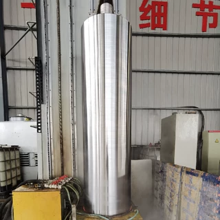 现货供应 耐温耐腐蚀电镀镜面 高精度辊 轮转机冷却镜面辊