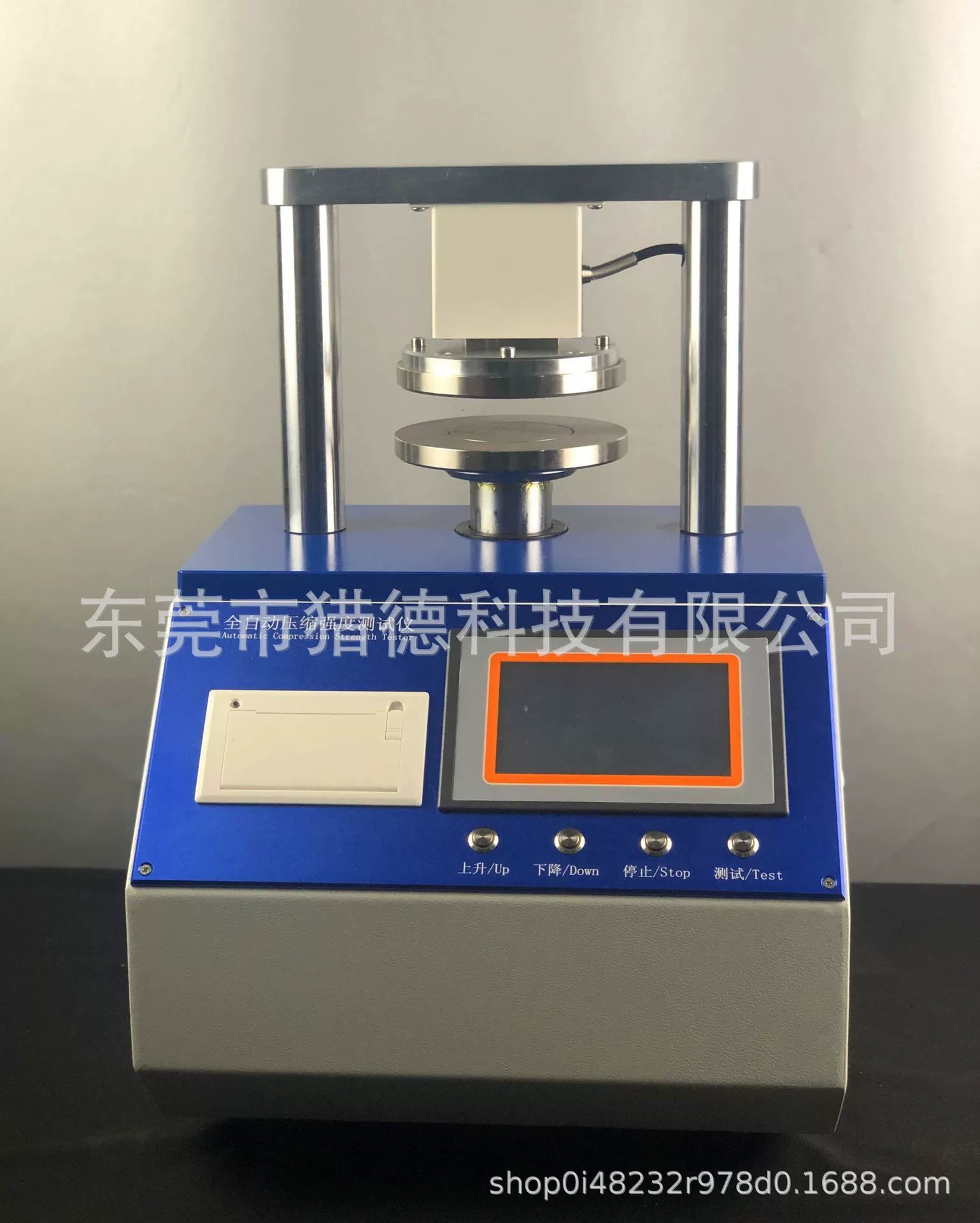 Тестер стемпинга и силы картона Машина для тиснения и прочности гофрированного картона Прибор для тестирования бумаги