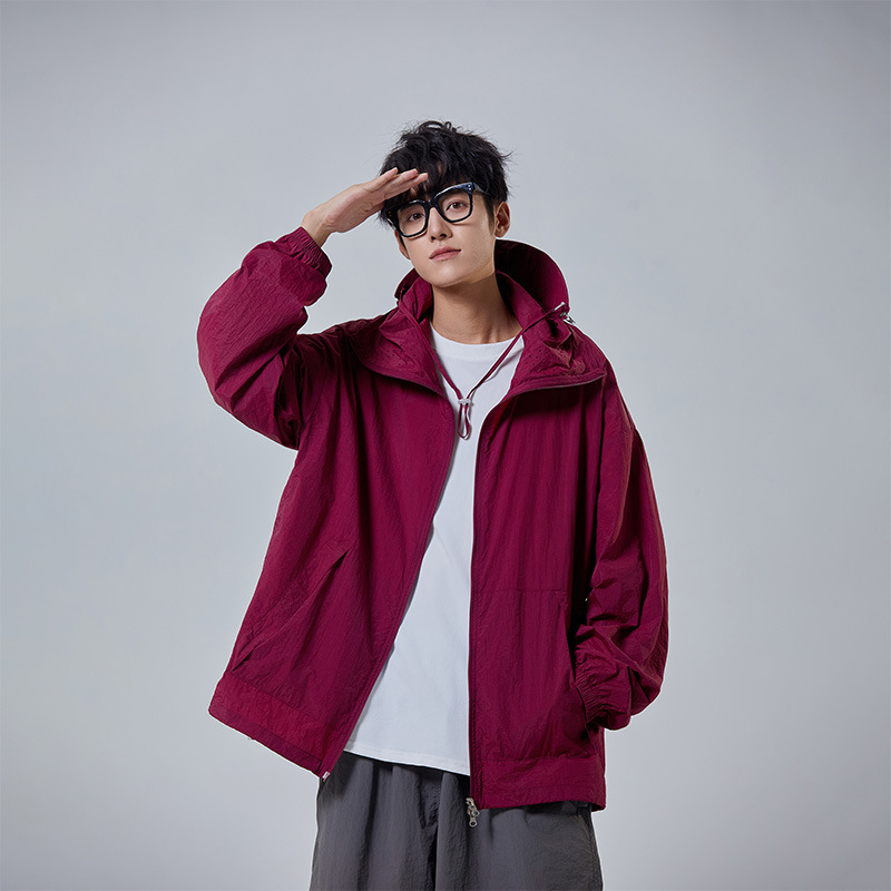 Ice Silk Sun Protection Clothing Men's Summer Thin 2025 New Anti-Uv Fishing Sun Protection Clothing Jacket