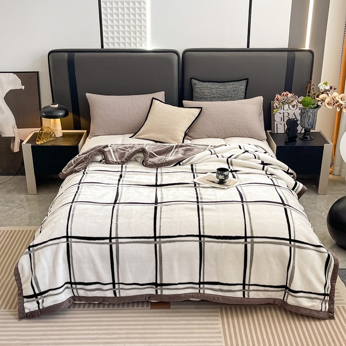 クラスA二重厚い毛布布団ラシェル超柔らかい天糸雲毛布冬保温カバー毛布卸売り