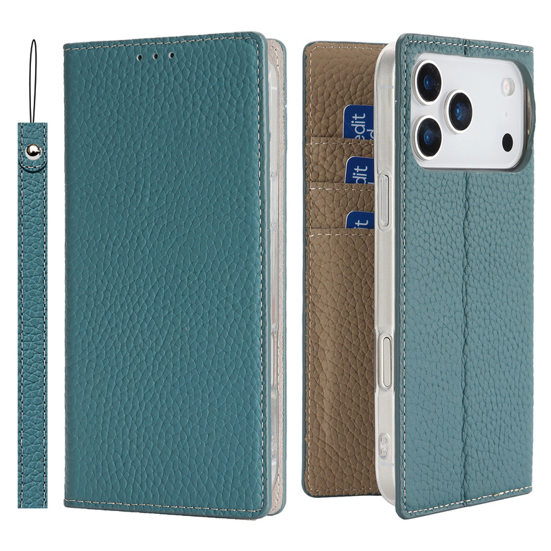 Suitable for iPhone 16 Mobile Phone Case iPhone 17Pro Anti-Theft Rfid Pebbled Leather Protective Cover Suitable for iPhone 16 Mobile Phone Case iPhone 17Pro Anti-Theft Rfid Pebbled Leather Protective Cover