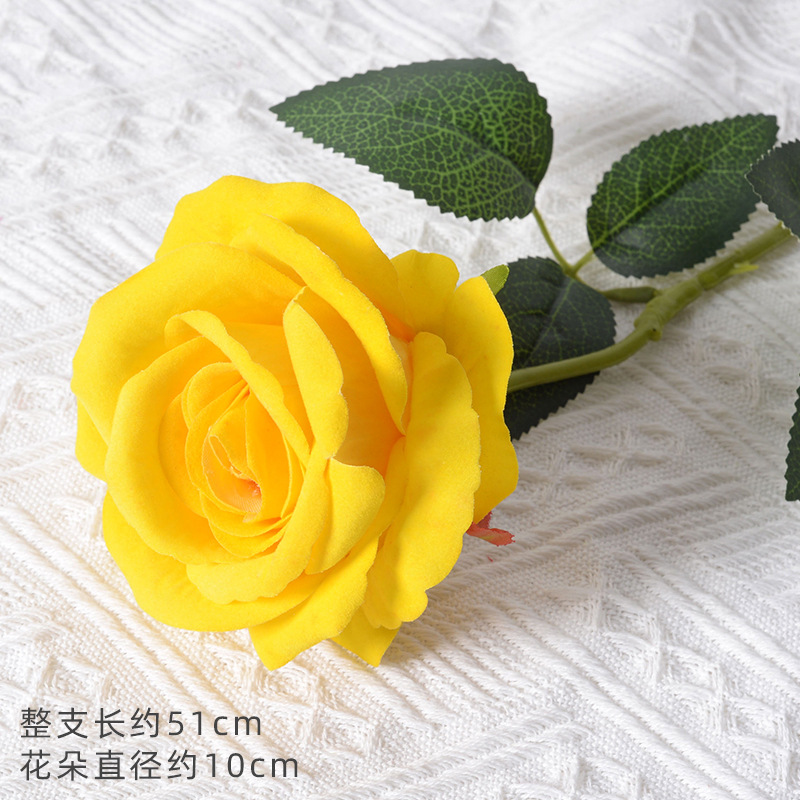 大绒布黄色