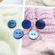 Colorful Real Shell Material Buttons Natural Fritillaria Buttons Hebei Pearl Shell Buttons Shirt Cardigan Buckle