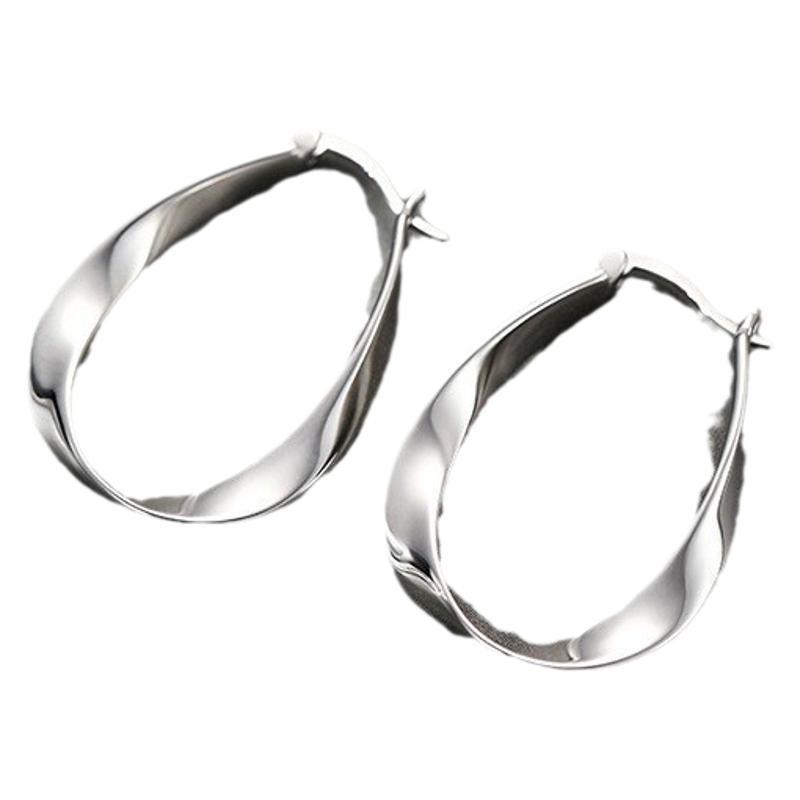 Fashionable elegant sophisticated geometric trend design earrings