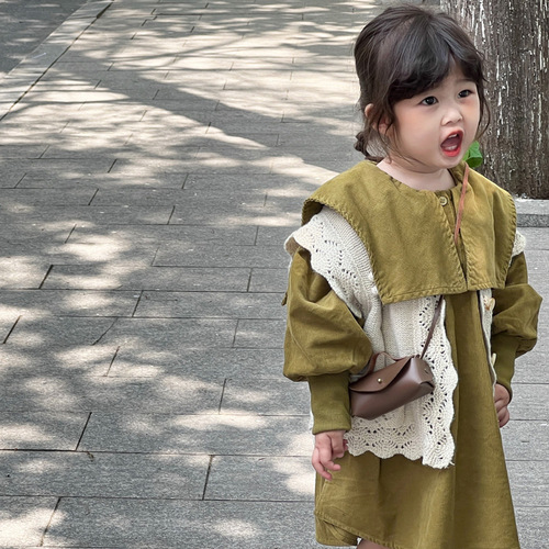 Mini children's bag Korean INS new autumn and winter crossbody bag Fashionable baby and children's clothing with coin purse trendy
