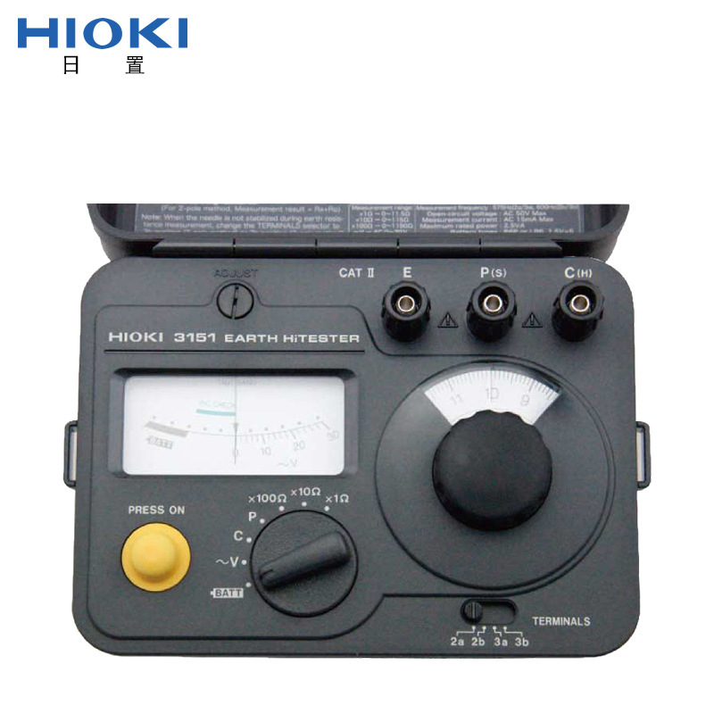 日本日置接地电阻测试仪HIOKI FT3151指针式模拟接地电阻计 批发