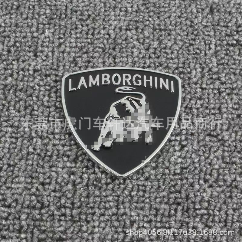 Cross-Border Hot Sale Suitable for Lamborghini Lp550Lp560 Ferrari Side Label Individual Label Modification 3D Metal Label