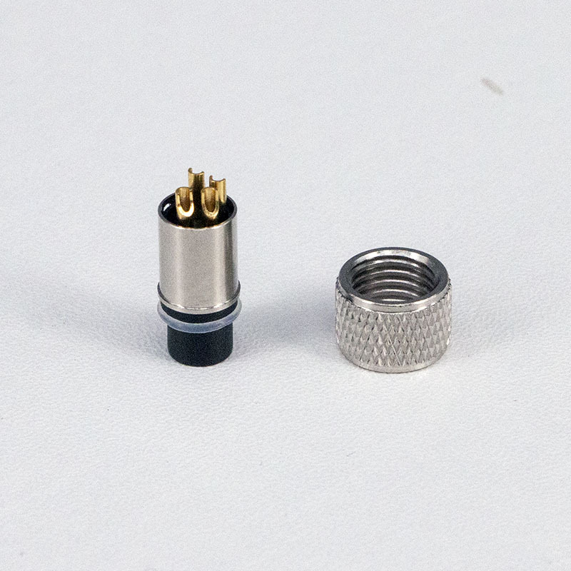 M8ʽԲ3о-8pinĸͷIP67ˮҵղͷ