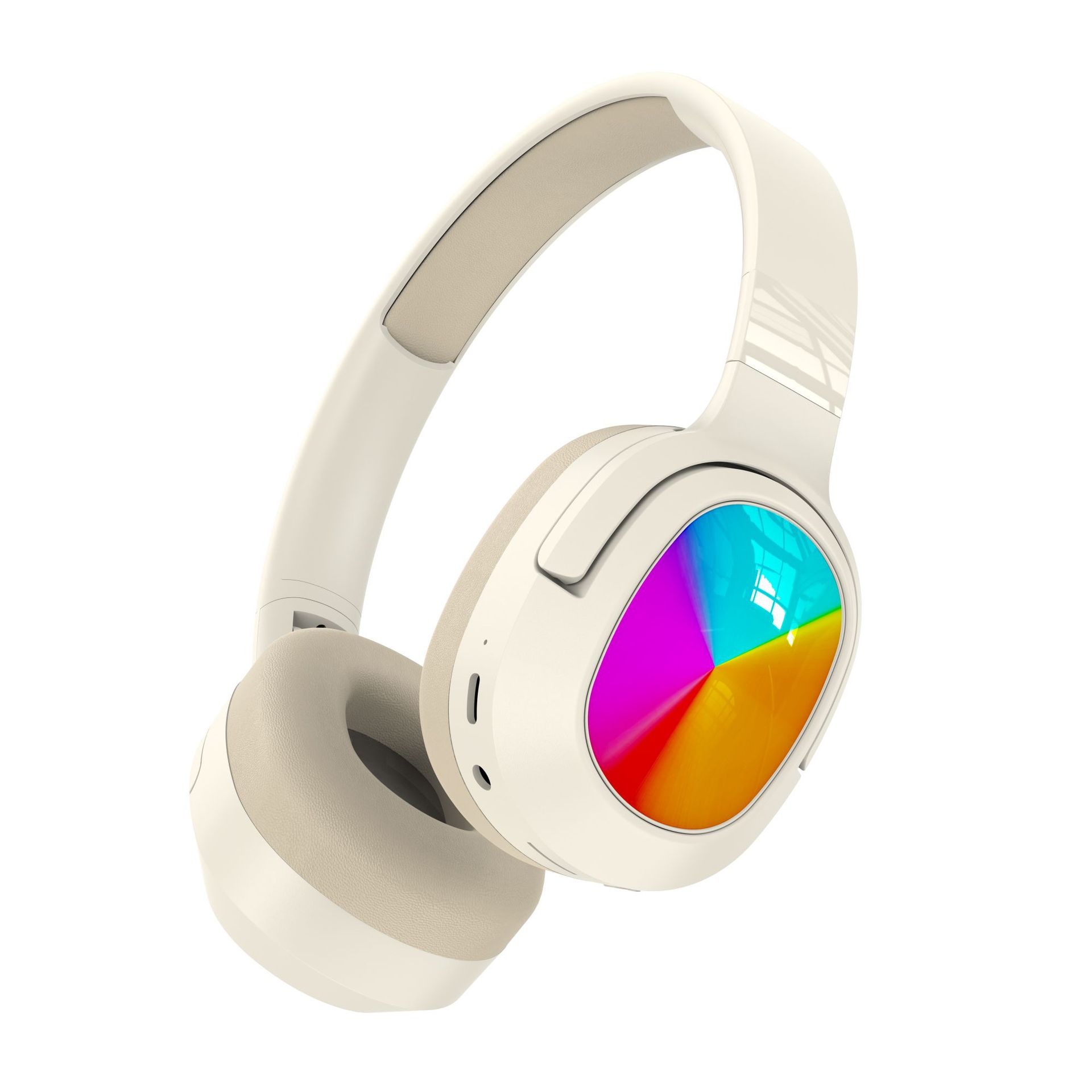 Nuevo suministro de stock 2962 auriculares Bluetooth plegables tarjeta inalámbrica auriculares luminosos Bluetooth