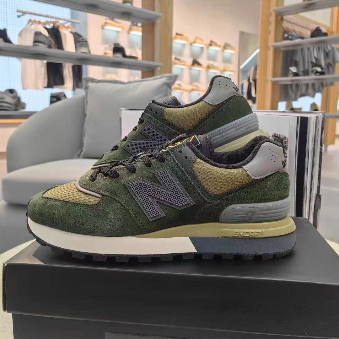 Zapatos Pitian NB574 nuevos zapatos de correr para hombres y mujeres piedra isla pareja zapatos de skate casuales conjuntos