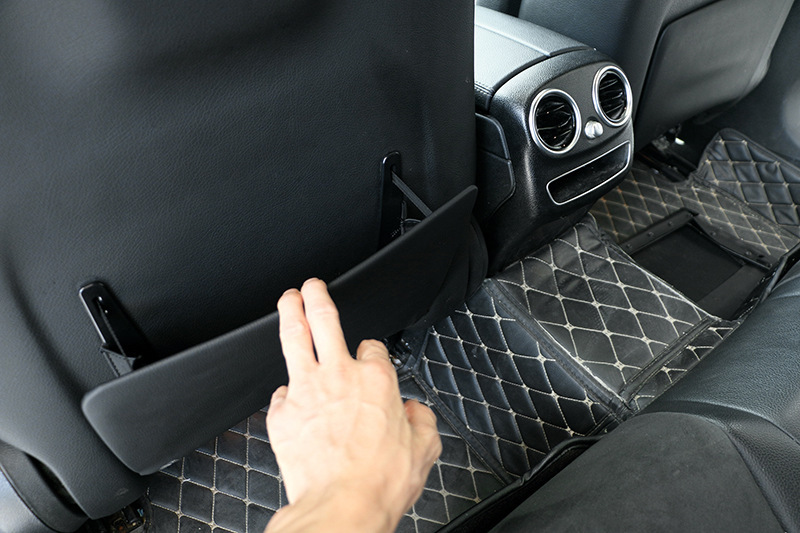 Suitable for Mercedes-Benz C- Class E-Class GLC-Class CLS-Class Seat Telescopic Back Clip Elastic Storage Bag Storage Bag Back Panel Bag
